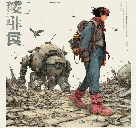 热血动作频道作品封面：城市夜幕下的战斗剪影